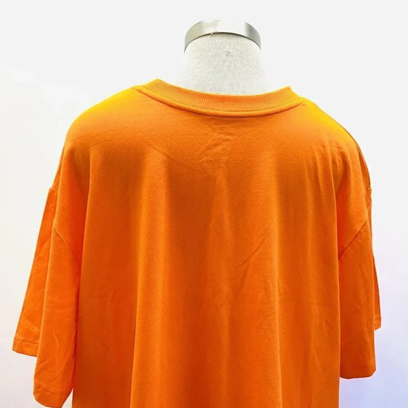 NWT TEK GEAR Women Short Sleeve Crew Neck On the Go Gear Orange Shirt Plus Sz 1X - Picture 9 of 12